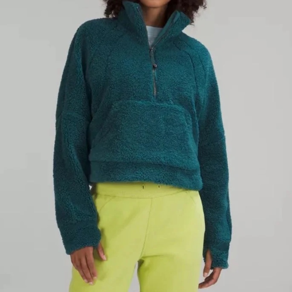 Lululemon Scuba Sherpa Half Zip
